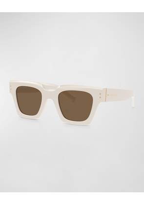 Men's Square Logo Sunglasses