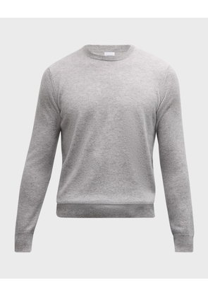 Men's Solid Cashmere Crewneck Sweater