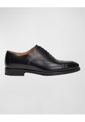 Men's Calf Leather Cap-Toe Oxfords