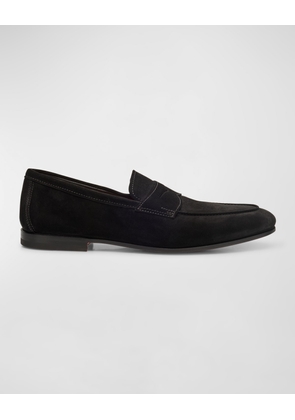 Men's Carlos Suede Penny Loafers