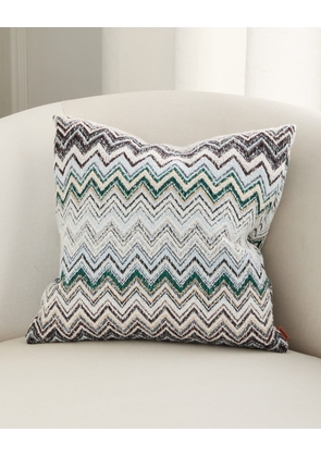 Forest Chevron Decorative Cushion