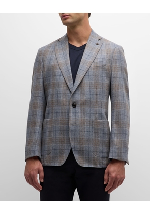 Men's Callan Plaid Two-Button Sport Coat