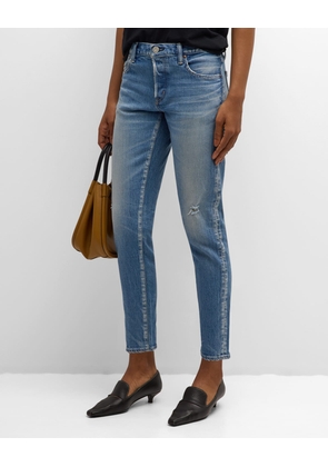 Kendall Tapered Cropped Jeans