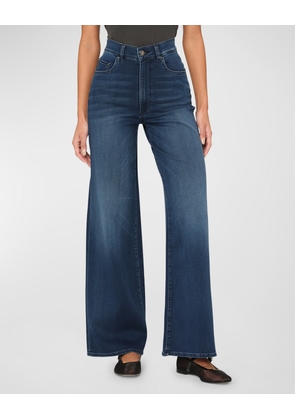 DL Softwear Hepburn Wide-Leg High-Rise Jeans