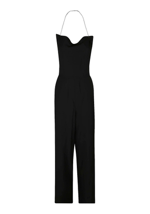 Les Coyotes De Paris Open Back Straight Leg Jumpsuit