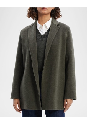 New Divide Double-Face Wool Blazer