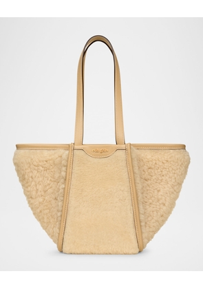 Sadie Small Faux Fur Tote Bag