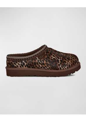 Tasman Leopard Cozy Mule Slippers