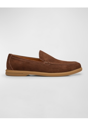 Men's Excursionist Suede Slip-On Loafers