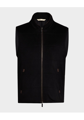 Men's Arena Cashmere Full-Zip Vest