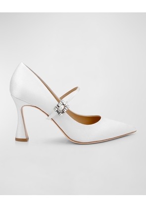 Antonia Silk Mary Jane Pumps