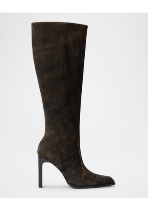 Grand Suede Knee Boots