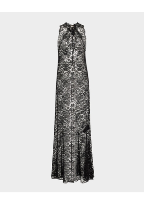 Lace Sleeveless Maxi Dress