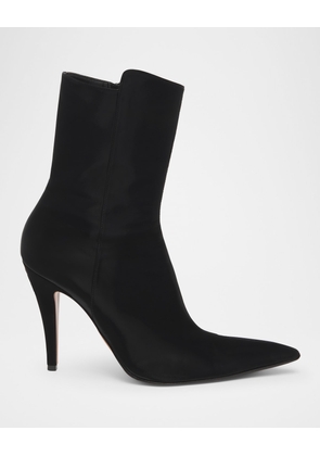 Birdee Jersey Coated Stiletto Booties