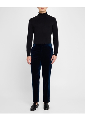 Men's Gregory Hand-Tailored Velvet Trousers