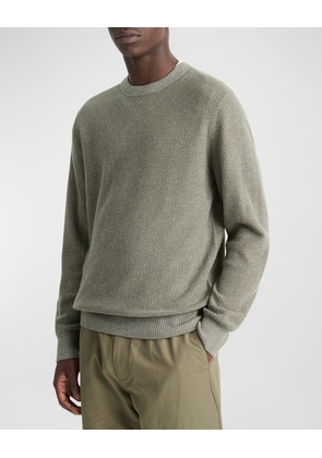 Men's Geometric Jacquard Sweater