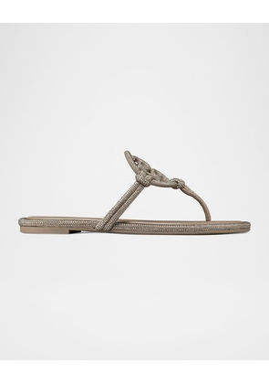 Miller Pave Logo Thong Sandals