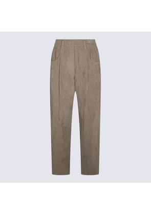 Brunello Cucinelli Beige Cotton Pants