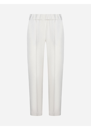 Brunello Cucinelli Silk-blend Trousers