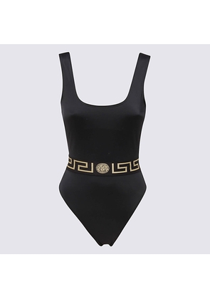 Versace Black Beachwear