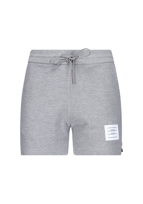 Thom Browne Logo Sporty Shorts