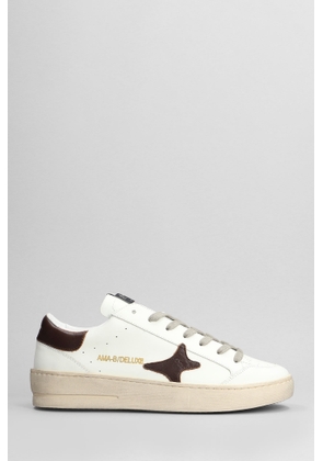 AMA-BRAND Sneakers In White Leather