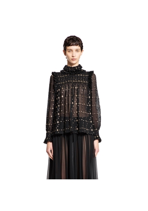 SAINT LAURENT WOMAN BLACK SHIRTS