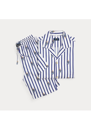 Striped Cotton Pyjama Set