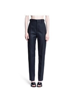 Subtle striped wool pants