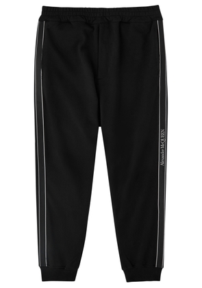 Alexander Mcqueen Logo-appliqué Cotton Sweatpants - Black - L