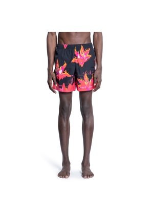 ALEXANDER MCQUEEN MAN BLACK SWIMWEAR