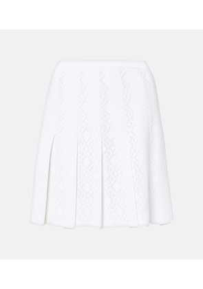 Givenchy Monogram 72 pleated miniskirt