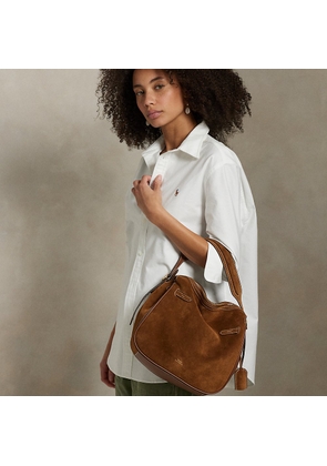 Polo ID Suede Satchel