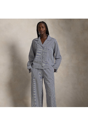 Long-Sleeve Poplin Pyjama Set