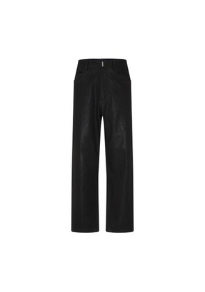 Round regular fit 5 pockets denim