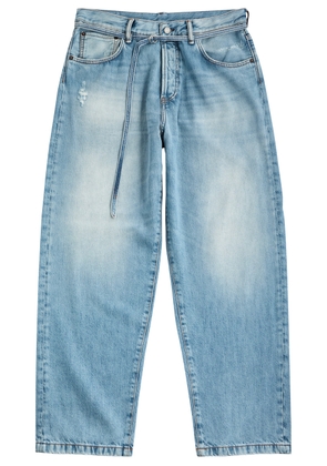 Acne Studios 1991 Belted Wide-leg Jeans - Light Blue - 30 (W30 / S)