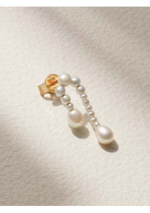 Sophie Bille Brahe - Petite Splash Nuit 14-karat Gold Pearl Single Earring - L,R