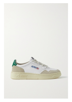 Autry - Medalist Low Suede And Leather Sneakers - White - IT35,IT36,IT37,IT38,IT39,IT40,IT41,IT42