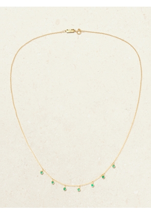 Jennifer Meyer - 18-karat Gold Emerald Necklace - Green - One size