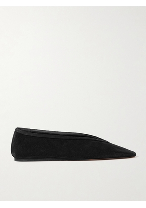 Le Monde Béryl - Luna Suede Ballet Flats - Black - IT35,IT35.5,IT36,IT36.5,IT37,IT37.5,IT38,IT38.5,IT39,IT39.5,IT40,IT40.5,IT41,IT41.5,IT42