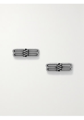 Balenciaga - License Silver-tone Earrings - One size