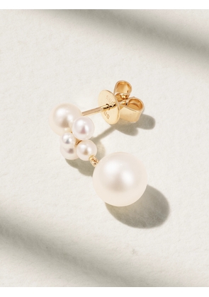 Sophie Bille Brahe - Thyra 14-karat Recycled Gold Pearl Single Earring - One size