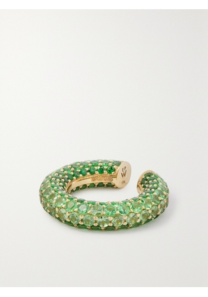Emily P. Wheeler - + Net Sustain Earth Ombré 18-karat Recycled Gold Tsavorite Ear Cuff - One size