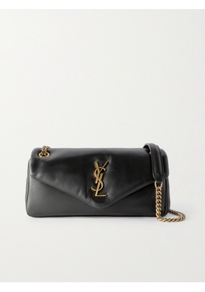SAINT LAURENT - Calypso Padded Leather Shoulder Bag - Black - One size