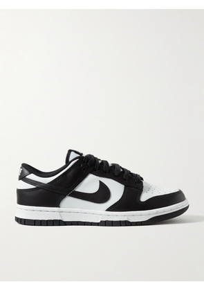 Nike - Dunk Low Leather Sneakers - Black - US5,US5.5,US6,US6.5,US7,US7.5,US8,US8.5,US9,US9.5,US10,US10.5,US11,US11.5