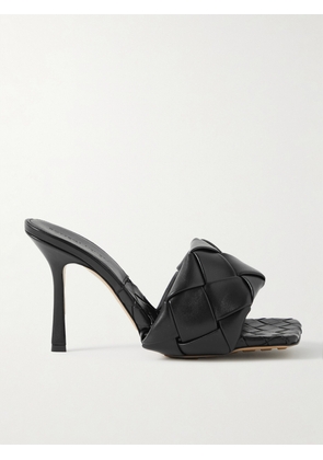 Bottega Veneta - Lido Intrecciato Leather Mules - Black - IT35,IT36,IT36.5,IT37,IT37.5,IT38,IT39,IT40