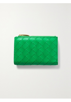 Bottega Veneta - Intrecciato Leather Wallet - Green - One size
