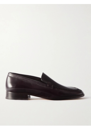 The Row - Mensy Leather Loafers - Brown - IT36,IT37,IT37.5,IT38,IT38.5,IT39,IT39.5,IT40,IT40.5,IT41,IT42