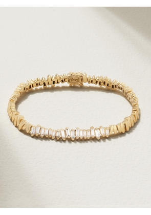 Suzanne Kalan - 18-karat Gold Diamond Bracelet - One size