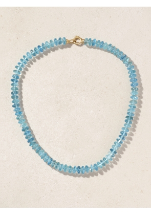Irene Neuwirth - Candy 18-karat Gold Aquamarine Necklace - Blue - One size
